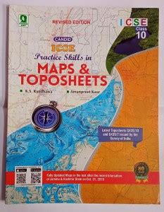 Candid ICSE Practice Skills In Maps And Toposheets Class 10: Buy Candid ...