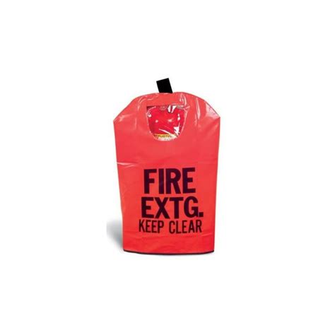 BROOKS EQUIPMENT FEC1W Fire Extinguisher Cover w/ Hook-&-Loop Closure ...
