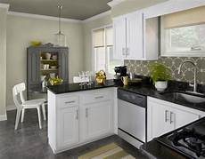 Best Cabinet Color For Small Kitchen by Brilliant Color Schemes For 2019 Small Kitchens Best Cabinet Color For Small Kitchen