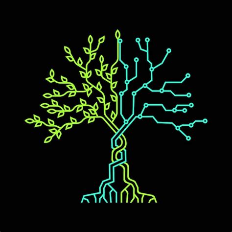 Technology Tree Vector 的图像结果