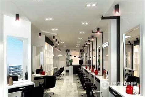 理发店怎么装修？看看这家82平米的理发店多和谐-上海装潢网
