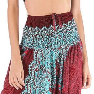 Whitewhale Women's Loose Fit Harem Pants (WHITEWHALE-INDIA-587_Blue ...