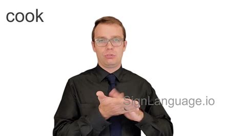 Image result for Cook ASL