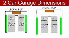 dimension garage 2 places ideal 2 car garage dimensions dimension garage 2 places ideal 2 car garage dimensions