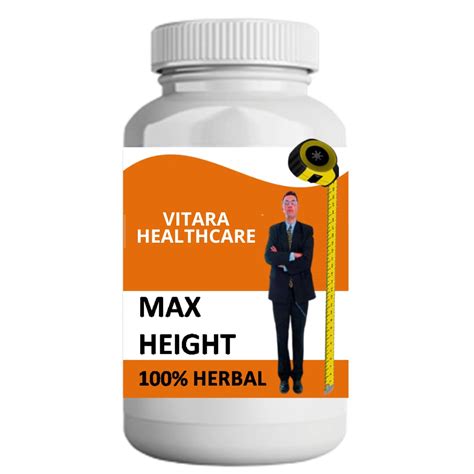 Buy Max Height, Height Growth Medicine, Increase Body Height, Increase ...