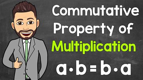 Algebra Steps Using Commutative Property of Multiplication Math Site Youtube.com 的图像结果