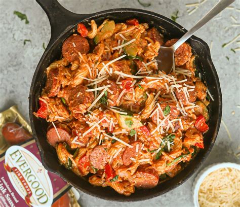 Hasselback Hot Link Breakfast Skillet - Evergood Foods | Hot link ...