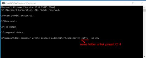 Image result for Install CodeIgniter 4 Composer
