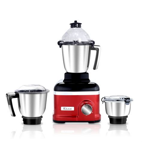 Mixer Grinder 1000 Watts with 3 Jars MG2513 (Red)– Rico India
