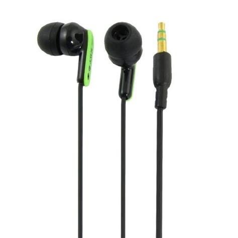 Alcoa Prime3.5mm in Ear Earbud Headphone Green Black for Laptop Phone ...