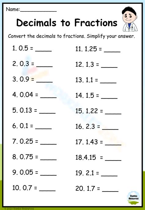 Free decimal worksheet grade 6, Download Free decimal worksheet grade 6 ...