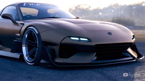 Mazda RX7 Custom Wide Body Kit by Hycade Compra con entrega, instalación, precio asequible y ...
