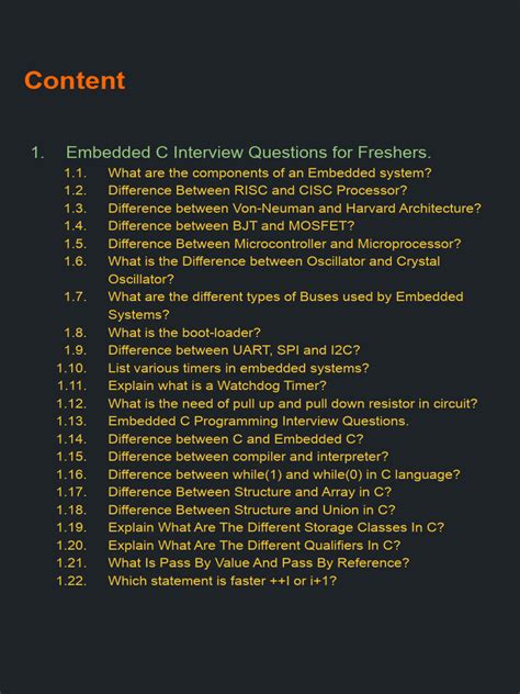 Image result for Embedded Hardware Interview Questions