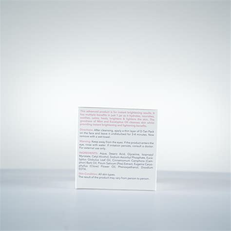 O3+ Dtan Pack - Buy DTan pack Online in India at low Price