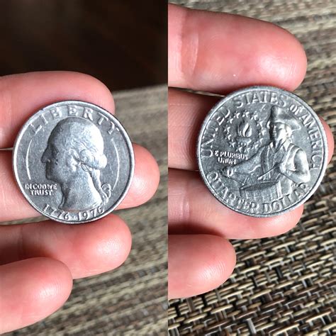 Error on 1976 bicentennial quarter – Numista