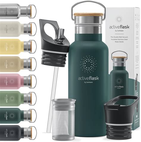 Amazon.com: Lexlion Tea Infuser Bottle - Fruit Infuser Water Bottle 22 ...