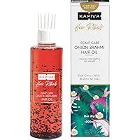 Buy Kapiva Onion Brahmi Hair Oil For Scalp Care and Hair Fall Control ...