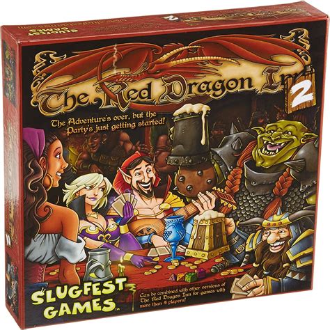 SlugFest Games The Red Dragon Inn 2 Strategy Board Game, Teens 13 ...