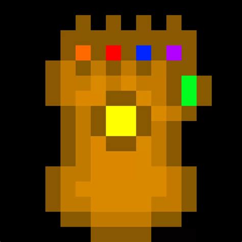 Image result for Infinity Gauntlet Banner Minecraft