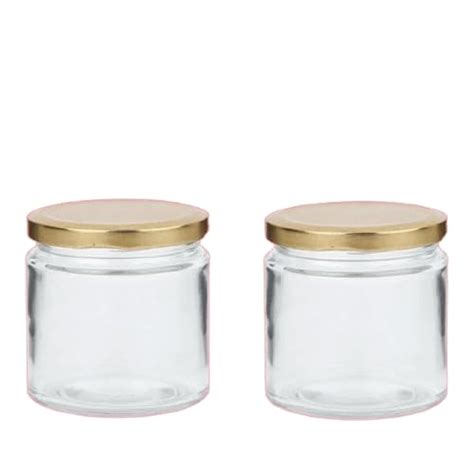 Buy PUFF SMART Glass jar Container Set Of 2 Air Tight and Rust Proof ...