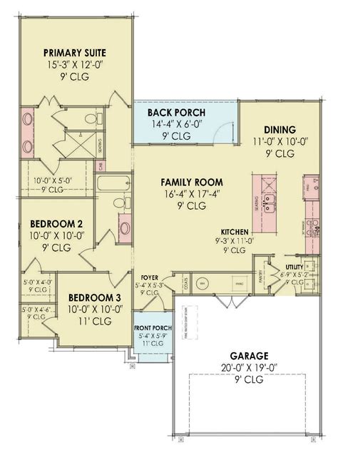 First Floor Master Bedroom House Plans Two Story Floor Plans With 1st
