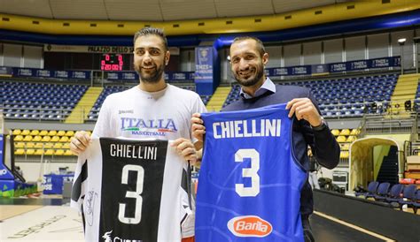 Giorgio Chiellini meets Italy Basketball National Team - Juventus