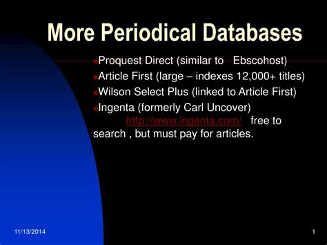 Periodical Database Examples 的图像结果