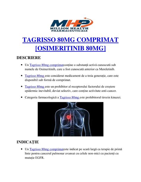 PPT - Tagrisso 80mg Tablets| Osimeritinib Uses & Side effects PowerPoint Presentation - ID:8429285