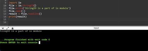 Image result for Python TextIO