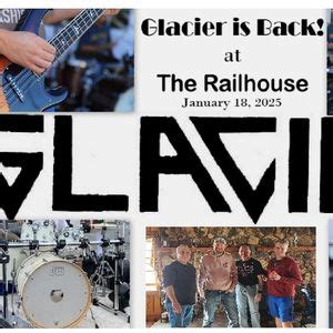 Glacier is Back at The Railhouse!, The RailHouse, Westville, 18 January ...