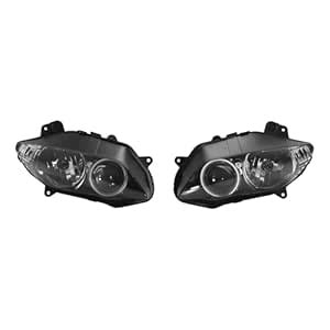 XFMT Motor Pair Black Head light Lamp Assembly Compatible with Yamaha ...