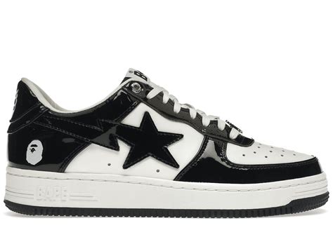 A Bathing Ape Bape Sta Low Black | Fashion shoes, Bape shoes, Swag shoes