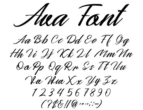 Ava Font SVG Handwritten Font SVG Cursive Font SVG - Etsy New Zealand