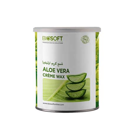Buy Biosoft Aloe Vera Cream Liposoluble Wax 800ml, Packed With ...