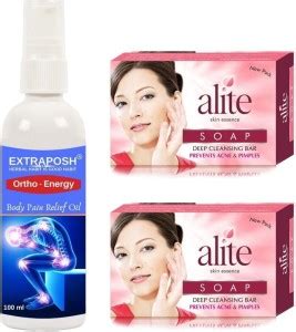 Extraposh Ortho Energy Oil + Alite Anti Acne & Pimples Soap Price in ...