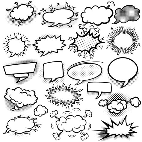 Manga speech bubbles Images - Free Download on Freepik