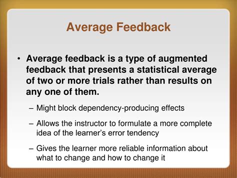 Augmented Feedback Types 的图像结果