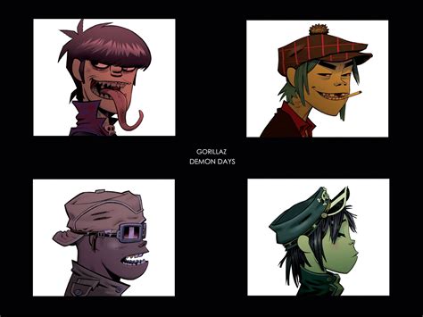The Best 11 Gorillaz Album Cover Demon Days - greatmakepic