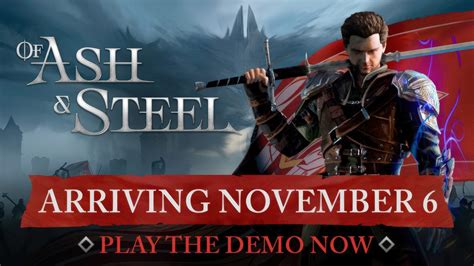 Old-School Open World Fantasy RPG Of Ash and Steel Gets New Demo and November 6 Launch Date