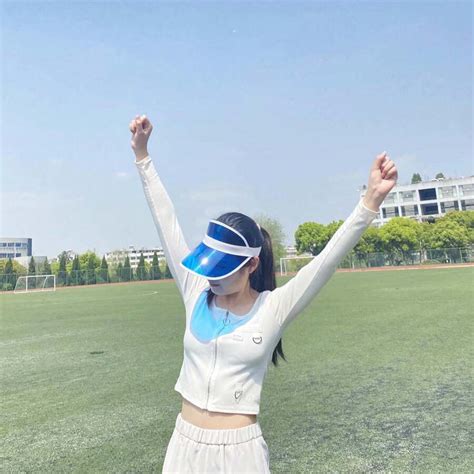 5 Pack Sun Visors Hats Women Clear Plastic PVC Candy Colored Caps UV ...