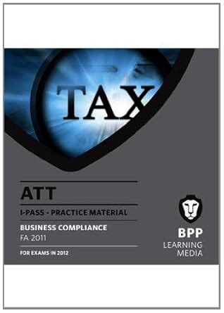 Buy ATT - Paper 3 - Business Compliance: i-Pass Book Online at Low ...