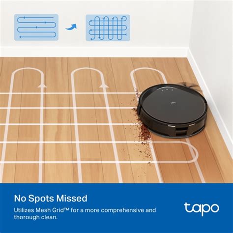 Tapo RV20 Max | 5300Pa Suction MagSlim™ LiDAR Navigation Robot Vacuum ...