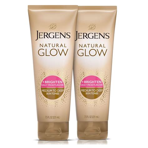 Brandclub - Jergens Natural Glow Self Tanner Body Lotion, Daily Sunless ...