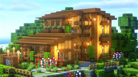 Image result for Simple Minecraft House Back Yard