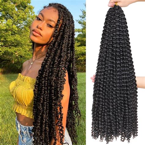 Crochet Braids With Water Wave Hair