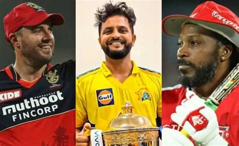 Gayle, Raina and de Villiers will be involved in IPL auction, everyone ...