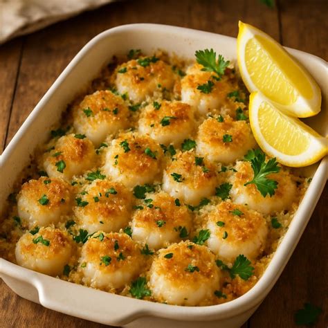 Baked Bay Scallops – A Quick & Elegant Seafood Dish