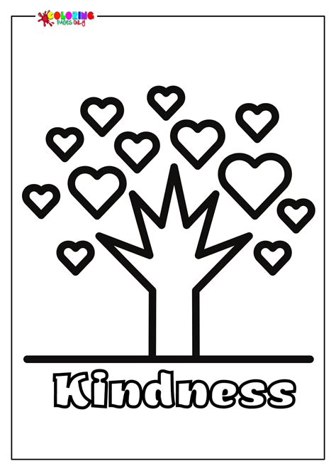 Kids Kindness Coloring Pages [2025]