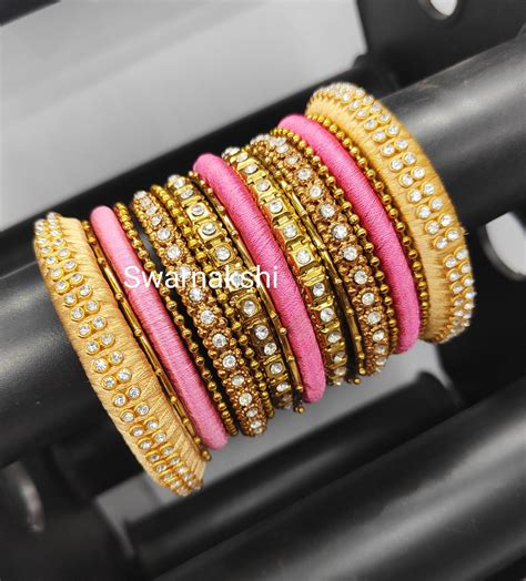 Image result for Thread Bangles Set New