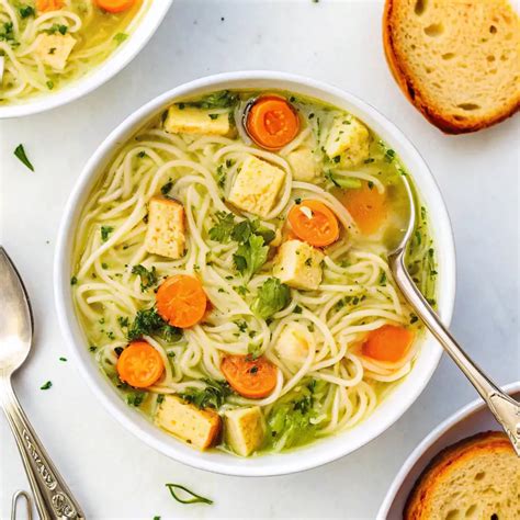 Vegan Chicken Noodle Soup - A Cozy, Plant-Based Classic